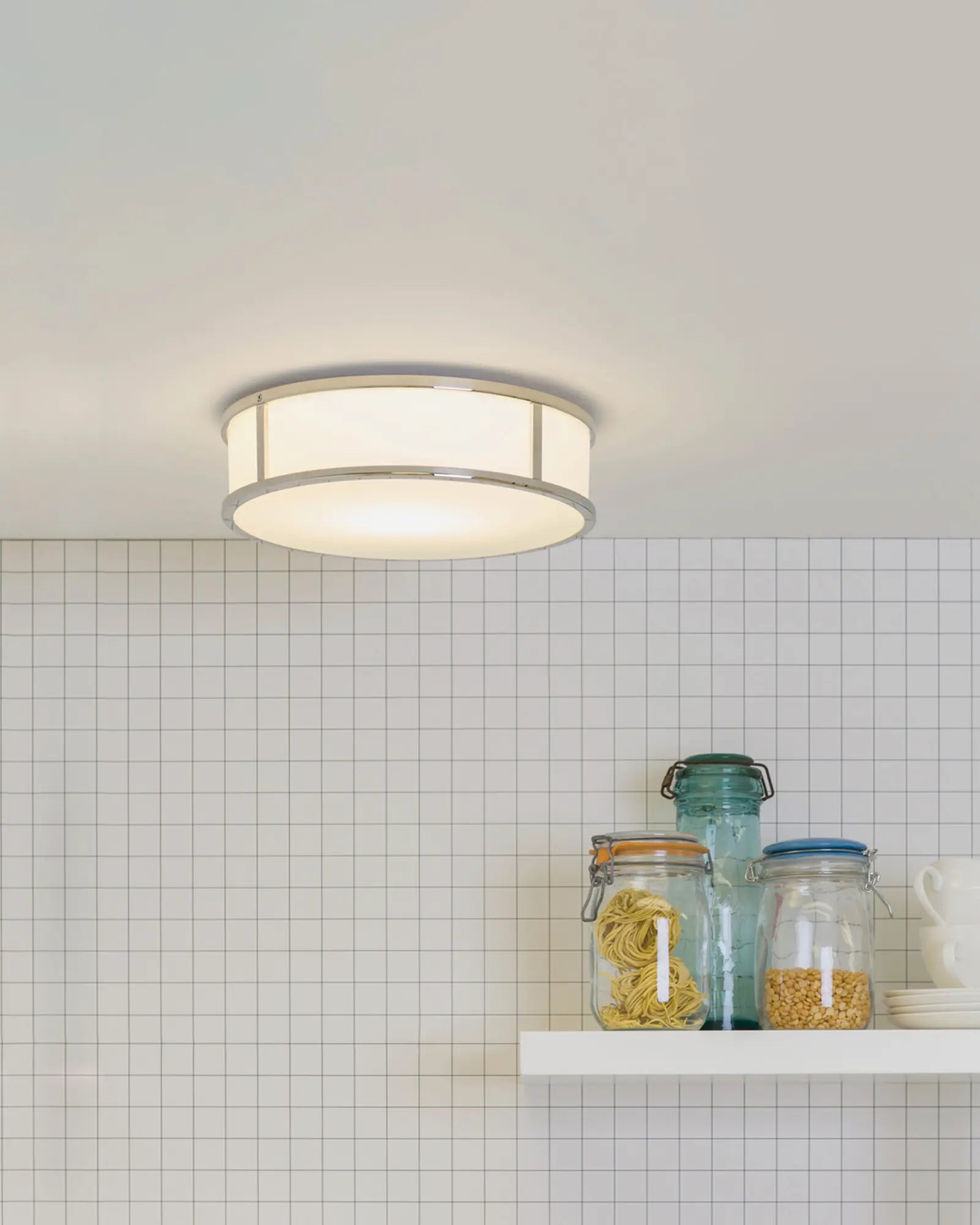 Mashiko Round Classic outdoor ceiling light