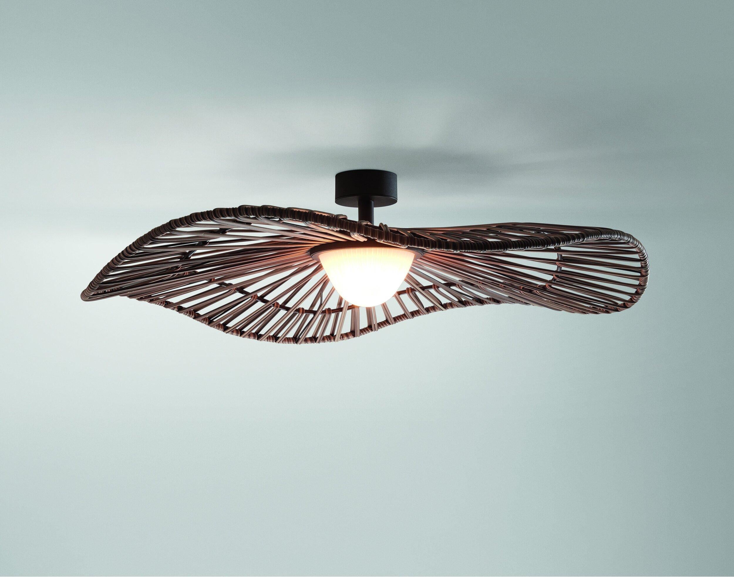 Mediterranea ceiling light outdoor contemporary coastal ceiling fixture Bover handmade on Nook Collections