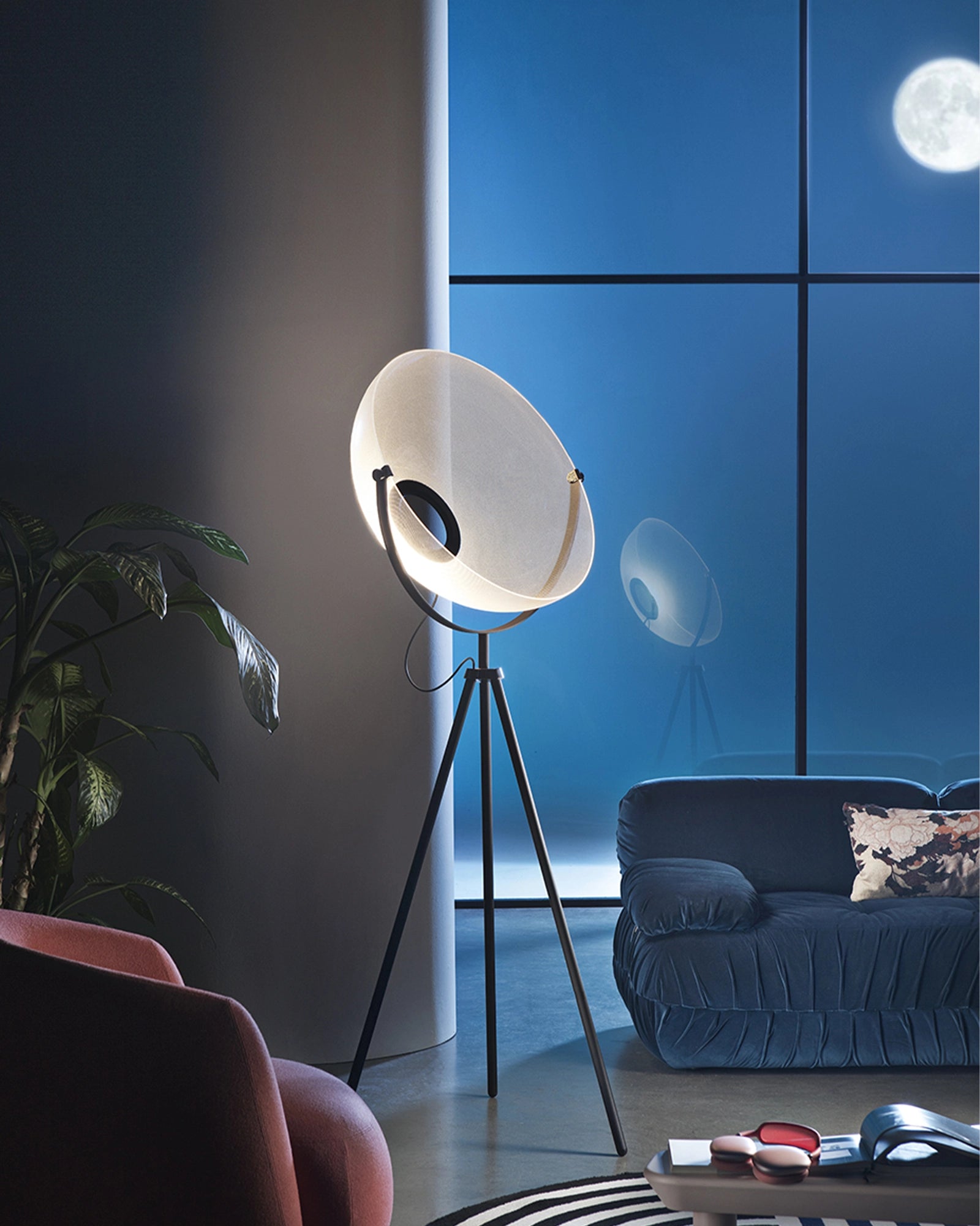 Demì Moon Floor Lamp