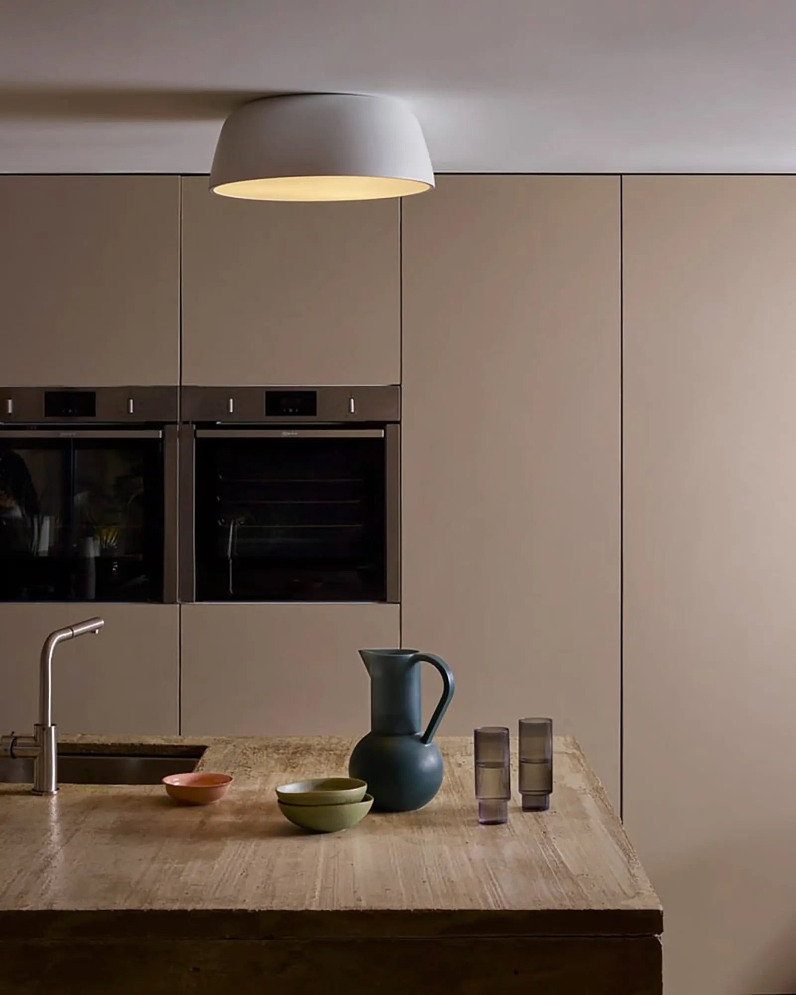 Taiko Ceiling light above a kitchen island
