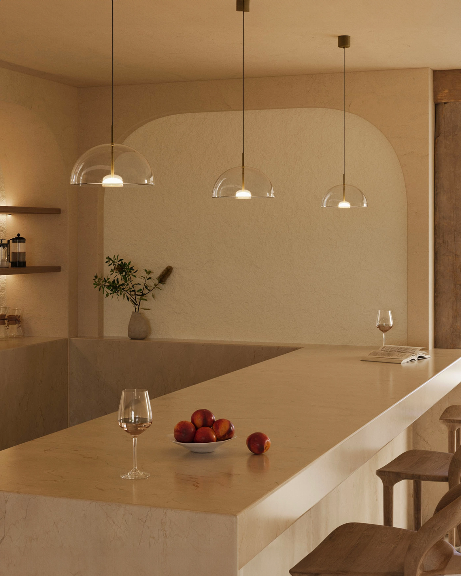 Dome Air Pendant Light