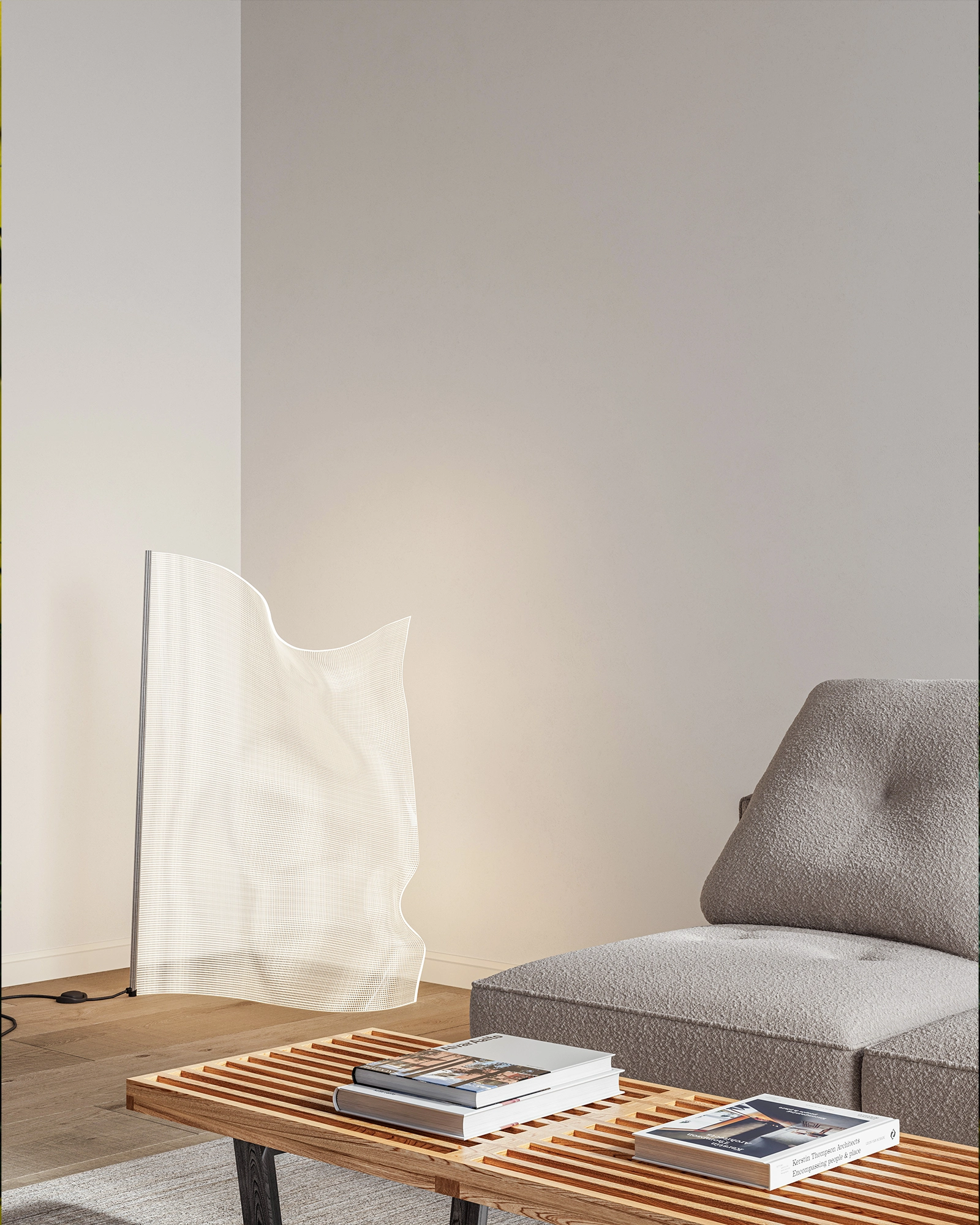 Gweilo Qin PE Floor Lamp